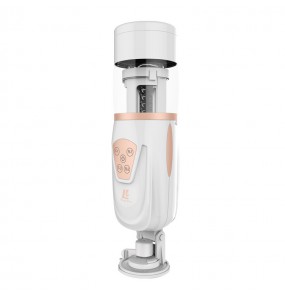 EASY LOVE - Airbag Piston Gen-3 Masturbator Cup (Chargeable - White)